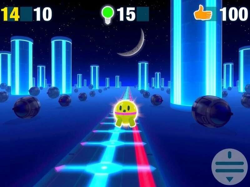 Luminous Locomotion Game Screenshot